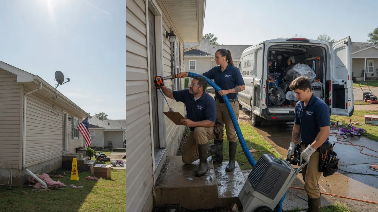 Ceiling Water Damage Restoration in Springfield, GA near me